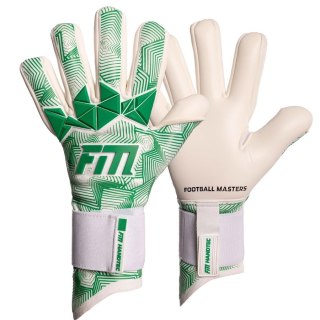 Rękawice FM Varis X WHITE GREEN S955471 biały 9 Football Masters