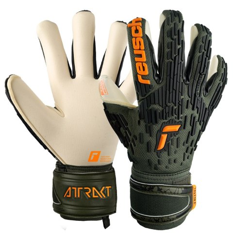 Rękawice Reusch Attrakt Freegel Gold X 53 70 935 5556 zielony 8,5 Reusch