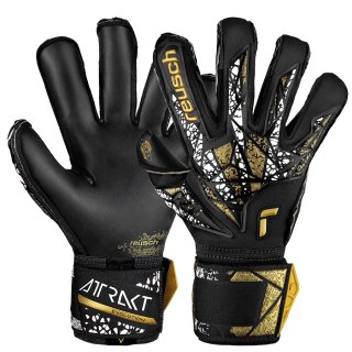 Rękawice Reusch Attrakt Freegel Gold X Evolution Cut Finger Support 54 70 950 7740 czarny 9 Reusch