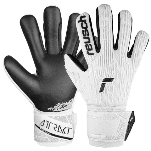 Rękawice Reusch Attrakt Freegel Silver 54 70 035 1101 biały 9,5 Reusch Rękawice Reusch Attrakt Freegel Silver 54 70 035 1101 biały 9,5 Reusch