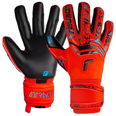 Rękawice Reusch Attrakt Gold X 53 70 945 3333 czerwony 10,5 Reusch Rękawice Reusch Attrakt Gold X 53 70 945 3333 czerwony 10,5 Reusch