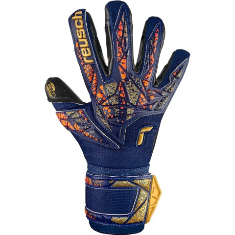 Rękawice Reusch Attrakt Gold X 54 70 945 4411 granatowy 8 Reusch