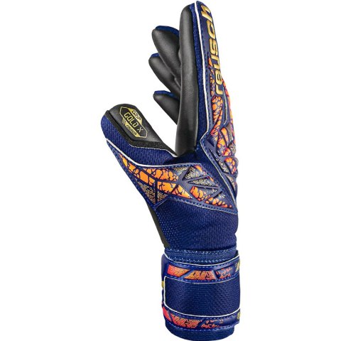 Rękawice Reusch Attrakt Gold X 54 70 945 4411 granatowy 8 Reusch