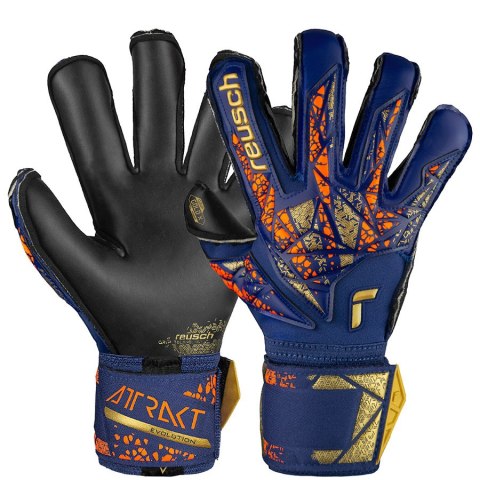 Rękawice Reusch Attrakt Gold X Evolution 54 70 964 4411 granatowy 8 Reusch