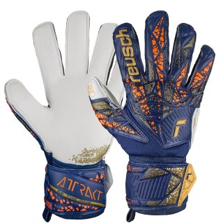 Rękawice Reusch Attrakt Grip 54 70 815 4410 granatowy 7,5 Reusch