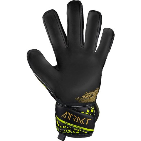 Rękawice Reusch Attrakt Infinity Finger Support 54 70 710 7739 czarny 8,5 Reusch