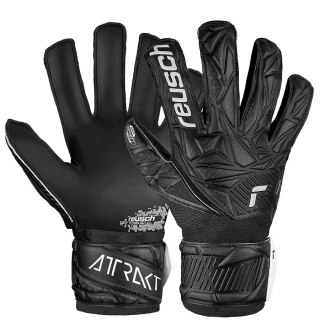 Rękawice Reusch Attrakt Infinity Junior 54 72 715 7700 czarny 8 Reusch