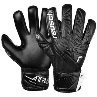 Rękawice Reusch Attrakt Infinity Junior 55 72 715 7700 czarny 8 Reusch