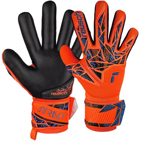 Rękawice Reusch Attrakt Infinity NC Junior 54 72 725 2211 pomarańczowy 7,5 Reusch Rękawice Reusch Attrakt Infinity NC Junior 54 72 725 2211 pomarańczowy 7,5 Reusch