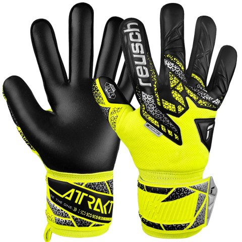 Rękawice Reusch Attrakt Silver 55 70 215 2025 żółty 8 Reusch Rękawice Reusch Attrakt Silver 55 70 215 2025 żółty 8 Reusch