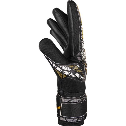 Rękawice Reusch Attrakt Silver NC Finger Support Junior 54 72 250 7740 czarny 5,5 Reusch