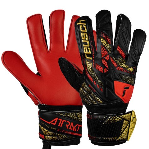 Rękawice Reusch Attrakt Solid 55 55 70 515 7075 czarny 8 Reusch