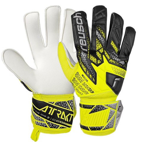 Rękawice Reusch Attrakt Solid 55 70 515 2014 żółty 7,5 Reusch Rękawice Reusch Attrakt Solid 55 70 515 2014 żółty 7,5 Reusch