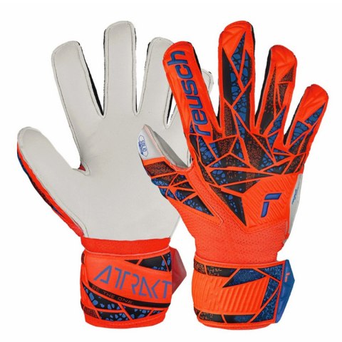 Rękawice Reusch Attrakt Solid Finger Support Junior 54 72 510 2210 pomarańczowy 7,5 Reusch Rękawice Reusch Attrakt Solid Finger Support Junior 54 72 510 2210 pomarańczowy 7,5 Reusch