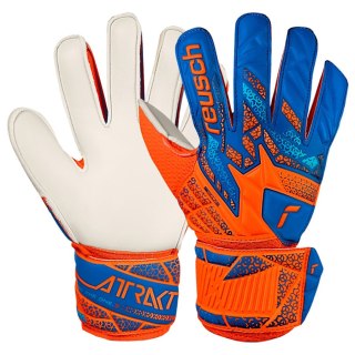 Rękawice Reusch Attrakt Solid Junior 55 72 515 2014 pomarańczowy 4,5 Reusch