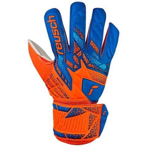 Rękawice Reusch Attrakt Solid Junior 55 72 515 2014 pomarańczowy 7,5 Reusch