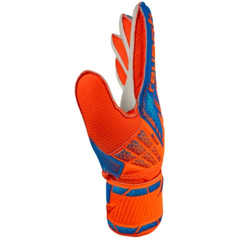 Rękawice Reusch Attrakt Solid Junior 55 72 515 2014 pomarańczowy 7,5 Reusch