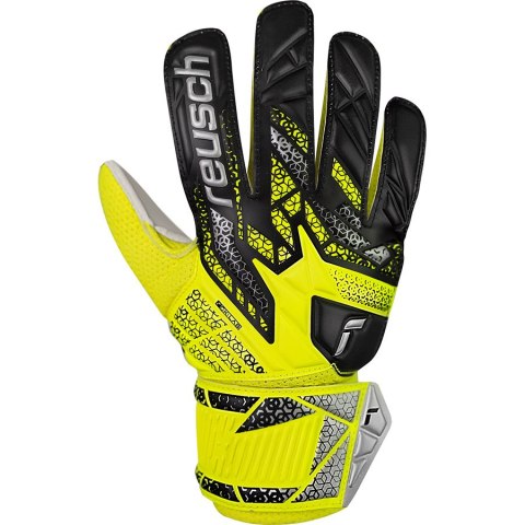 Rękawice Reusch Attrakt Solid Junior 55 72 515 2014 żółty 8 Reusch
