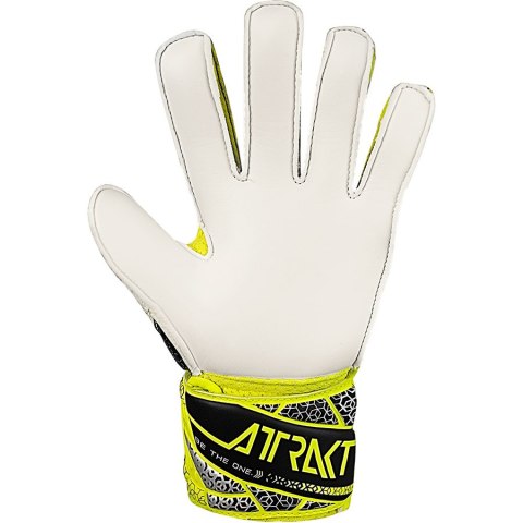 Rękawice Reusch Attrakt Solid Junior 55 72 515 2014 żółty 8 Reusch