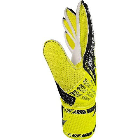 Rękawice Reusch Attrakt Solid Junior 55 72 515 2014 żółty 8 Reusch