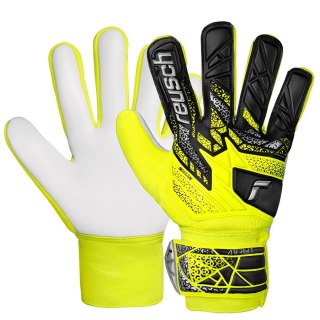 Rękawice Reusch Attrakt Starter Solid Junior 55 72 514 2014 żółty 5,5 Reusch