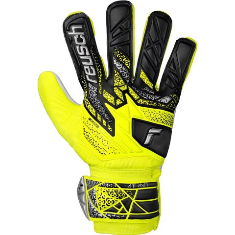 Rękawice Reusch Attrakt Starter Solid Junior 55 72 514 2014 żółty 5 Reusch