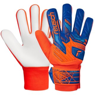 Rękawice Reusch Attrakt Starter Solid Junior 55 72 514 2290 pomarańczowy 7,5 Reusch