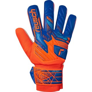 Rękawice Reusch Attrakt Starter Solid Junior 55 72 514 2290 pomarańczowy 7,5 Reusch