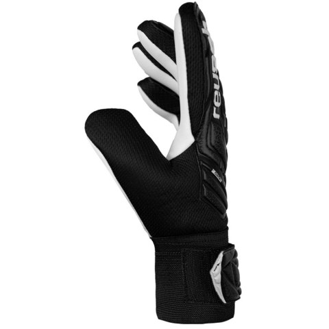 Rękawice Reusch Attrakt Starter Solid Junior 55 72 514 7700 czarny 5,5 Reusch