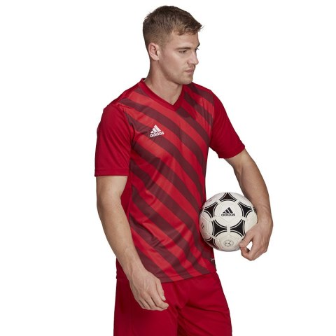Koszulka adidas ENTRADA 22 GFX JSY HB0572 czerwony XXL Adidas