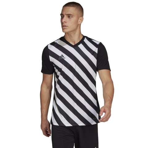 Koszulka adidas ENTRADA 22 GFX JSY HF0126 czarny M Adidas Koszulka adidas ENTRADA 22 GFX JSY HF0126 czarny M Adidas