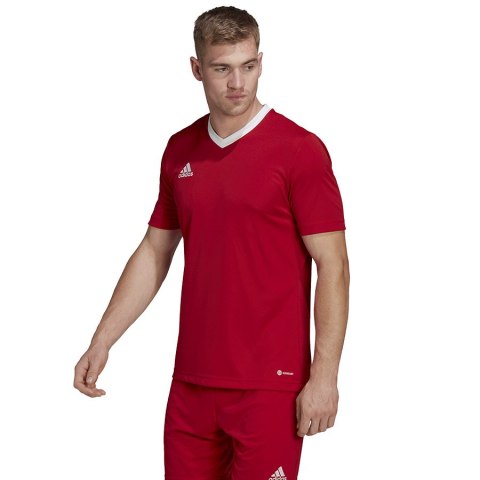 Koszulka adidas ENTRADA 22 JSY H61736 czerwony M Adidas Koszulka adidas ENTRADA 22 JSY H61736 czerwony M Adidas