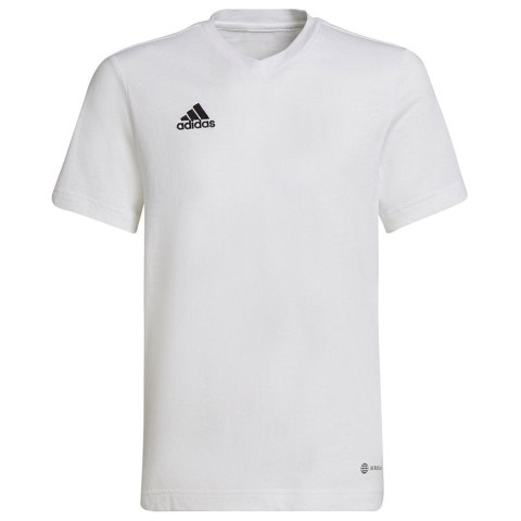Koszulka adidas ENTRADA 22 Tee HC0447 biały 116 cm Adidas