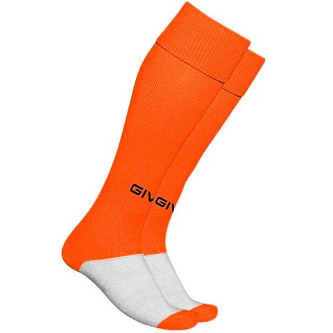Getry piłkarskie Givova Calcio pomarańczowe fluo C001 0028 Givova Getry piłkarskie Givova Calcio pomarańczowe fluo C001 0028 Givova