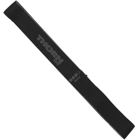 Guma do ćwiczeń tekstylna Thorn Fit Superband Textil band heavy czarna Thorn Fit