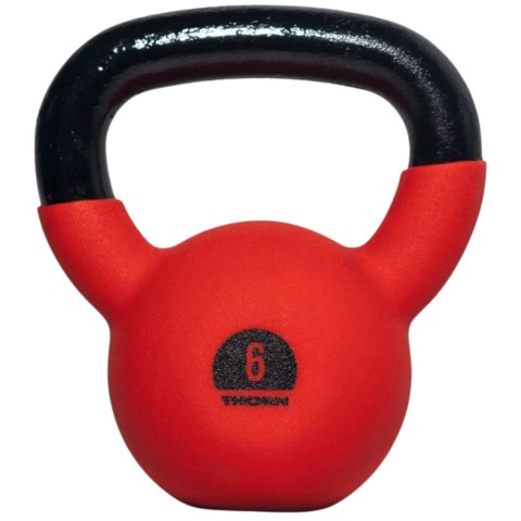 Kettlebell odważnik żeliwny gumowany Thorn Fit Cast-iron with coating 6 kg Thorn Fit Kettlebell odważnik żeliwny gumowany Thorn Fit Cast-iron with coating 6 kg Thorn Fit