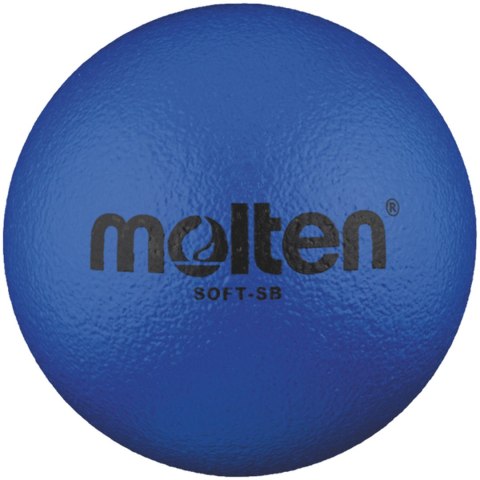 Piłka piankowa Molten 180 mm niebieska SOFT-SB Molten Piłka piankowa Molten 180 mm niebieska SOFT-SB Molten