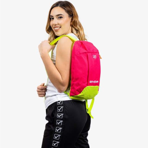 Plecak Givova Zaino Capo fuksja-żółty fluo B046-0619 Givova