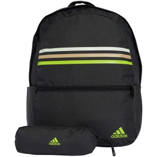 Plecak adidas Classic Horizontal 3-Stripes czarny IP9846 Adidas