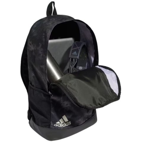 Plecak adidas Linear Graphic czarno-szary IS3783 Adidas Plecak adidas Linear Graphic czarno-szary IS3783 Adidas