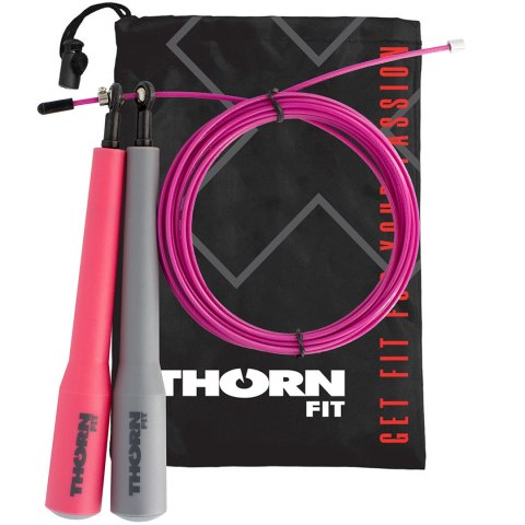 Skakanka Thorn Fit Speed Rope Lady szaro-różowa Thorn Fit Skakanka Thorn Fit Speed Rope Lady szaro-różowa Thorn Fit
