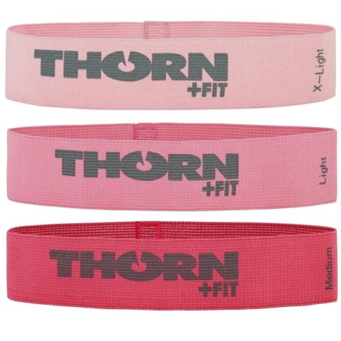 Zestaw gum do ćwiczeń Thorn Fit Lady resistance textile band set 3 szt. Thorn Fit Zestaw gum do ćwiczeń Thorn Fit Lady resistance textile band set 3 szt. Thorn Fit