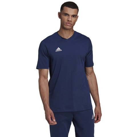 Koszulka adidas ENTRADA 22 Tee HC0450 granatowy XL Adidas