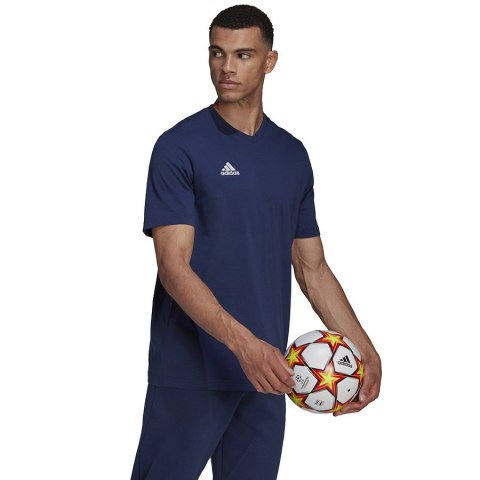 Koszulka adidas ENTRADA 22 Tee HC0450 granatowy M Adidas