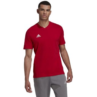Koszulka adidas ENTRADA 22 Tee HC0451 czerwony L Adidas