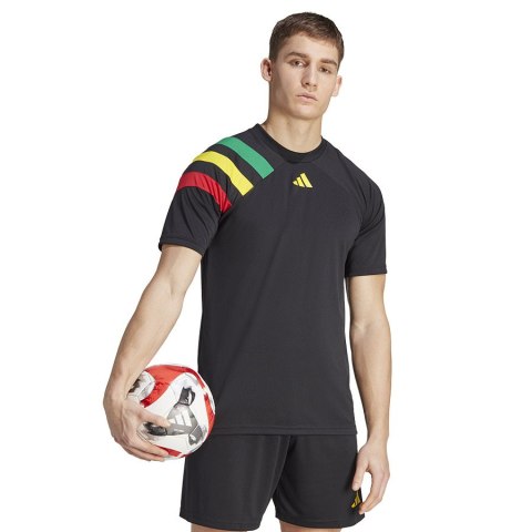 Koszulka adidas FORTORE 23 JSY IK5737 czarny S Adidas Koszulka adidas FORTORE 23 JSY IK5737 czarny S Adidas