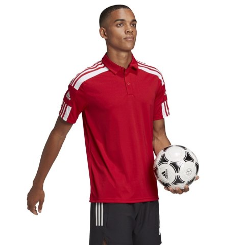 Koszulka adidas Polo SQUADRA 21 GP6429 czerwony S Adidas