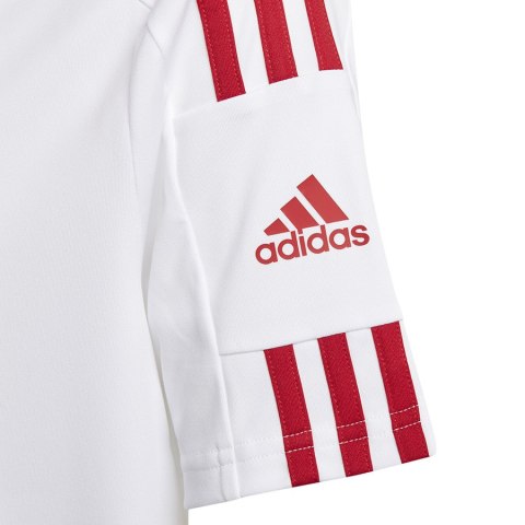 Koszulka adidas SQUADRA 21 JSY Y GN5741 biały 116 cm Adidas