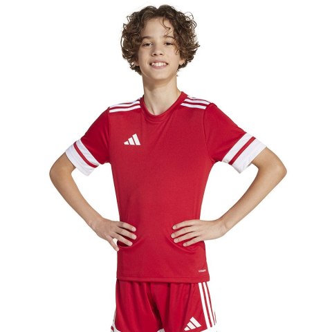 Koszulka adidas SQUADRA 25 JSY Jr JJ0051 czerwony 140 cm Adidas