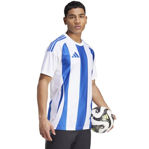 Koszulka adidas STRIPED 24 JSY IW2144 biały XXL Adidas